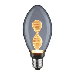 Paulmann LED-pære E27 3,5 W Helix 1.800K smoke
