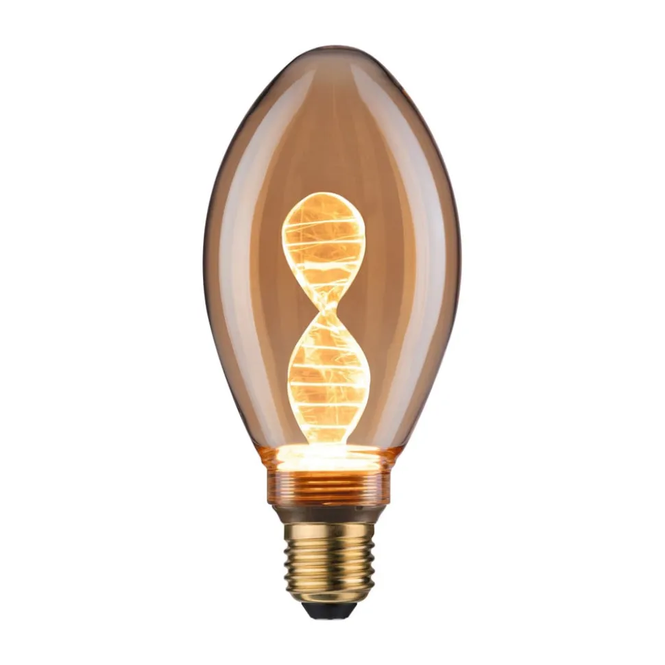 Paulmann LED-pære E27 3,5 W Helix 1.800K guld