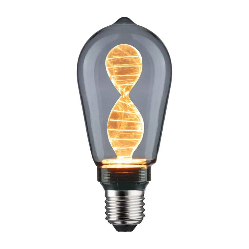 Paulmann LED-pære E27 3,5W Helix 1800K ST64 smoke