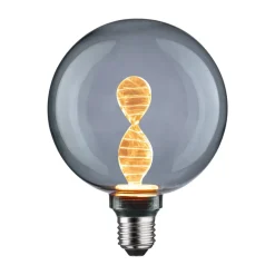 Paulmann LED-pære E27 3,5W Helix 1800K G125 smoke