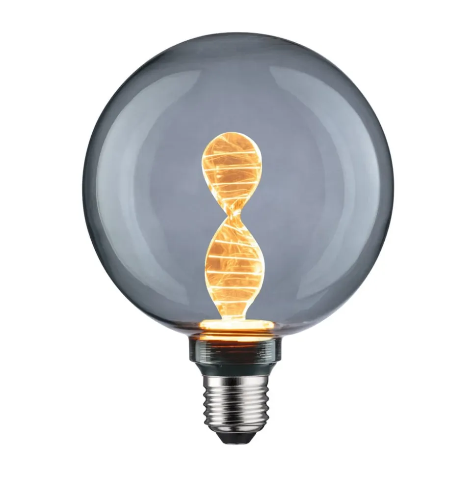 Paulmann LED-pære E27 3,5W Helix 1800K G125 smoke