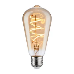 Paulmann LED-pære E27 5W ST64 1.800K guld dæmpbar