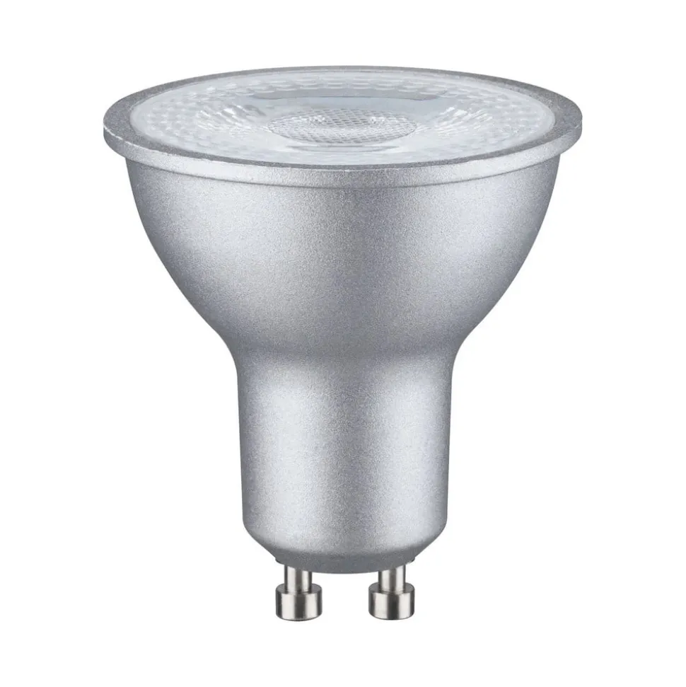 Paulmann LED-reflektor 4.000 K krom GU10 8 W, dæmpbar 36°