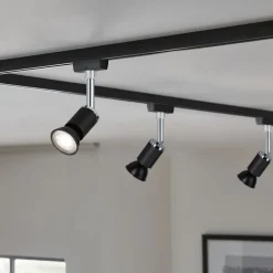 Paulmann LED-reflektor 4.000 K sort GU10 8 W, dæmpbar 36°