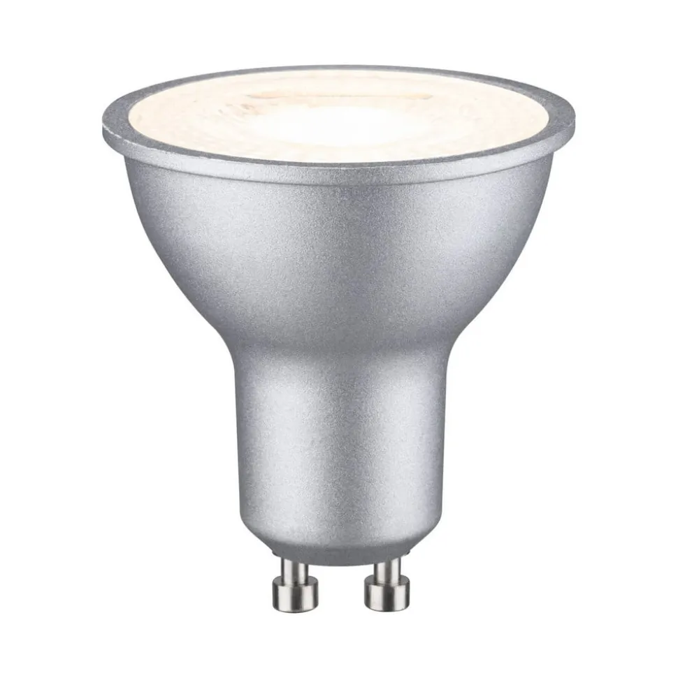 Paulmann LED-reflektor GU10 7W 2.700K dæmpet krom