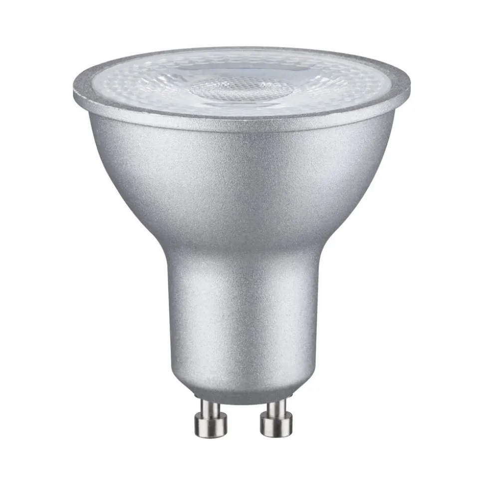 Paulmann LED-reflektor GU10 7W 2.700K dæmpet krom