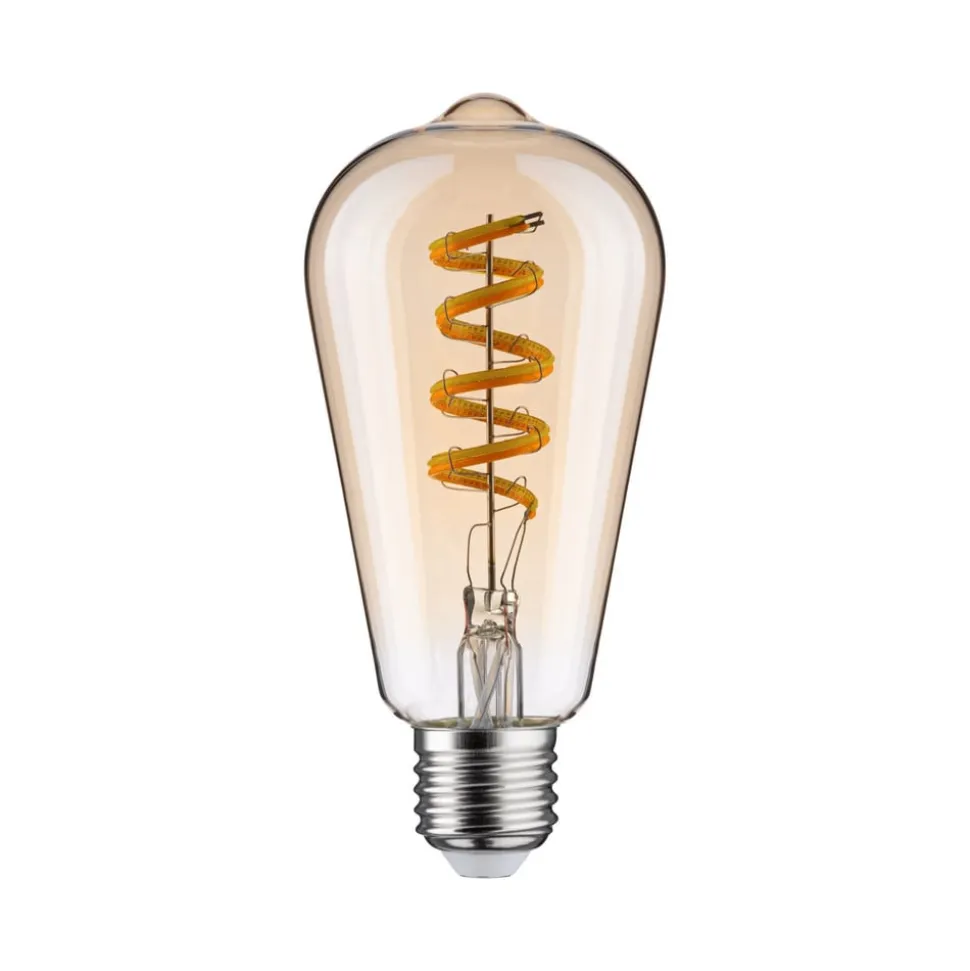 Paulmann LED-rustik pære ZigBee E27 7,5W CCT guld