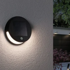 Paulmann LED-solcellevæglampe Helena med sensor