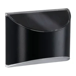 Paulmann LED-solcelle-væglampe Elliot, antracit, IP44