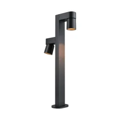 Paulmann LED-stibelysning Kimu 2, antracit, 2-lys, 2.200 K