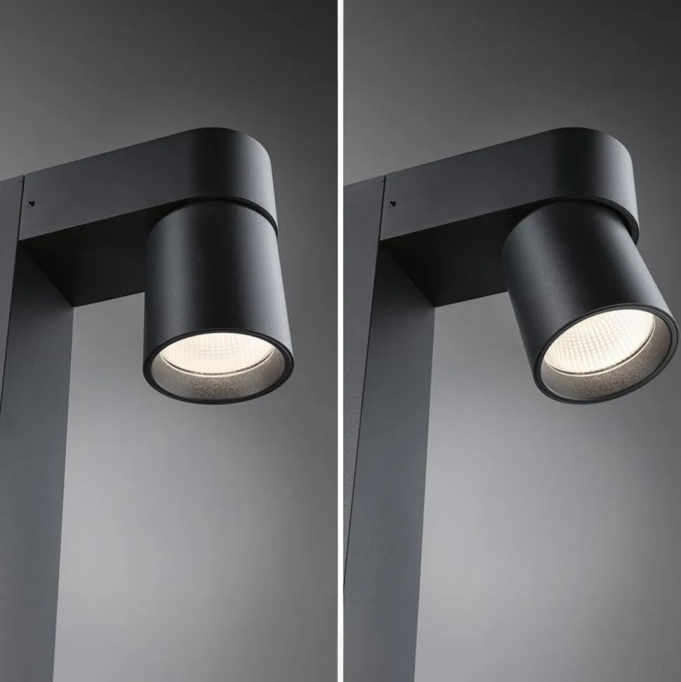Paulmann LED-stibelysning Kimu 1, antracit, 3.000 K