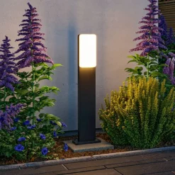 Paulmann LED-stibelysning Bonnie, aluminium, antracit