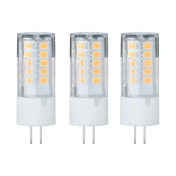 Paulmann LED-stiftsokkel G4 3 W 2.700 K, 3 stk.