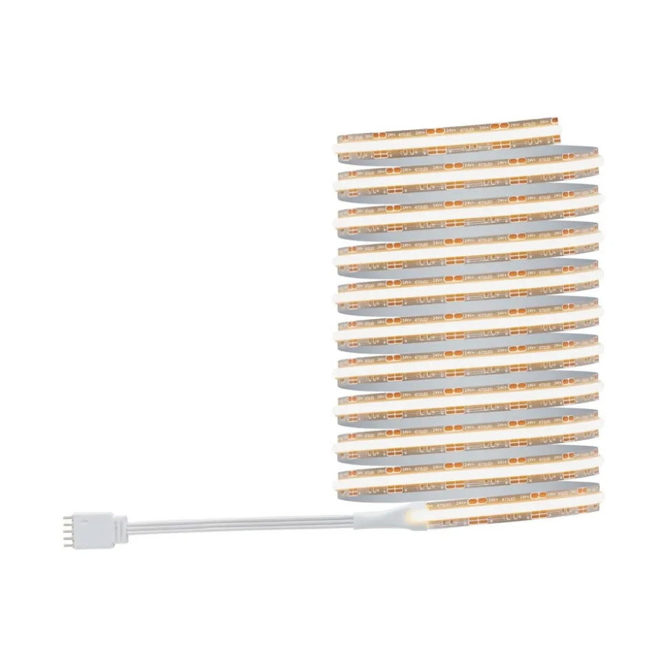 Paulmann LED-strip MaxLED 1000 basissæt, 3 m, sølv, CCT