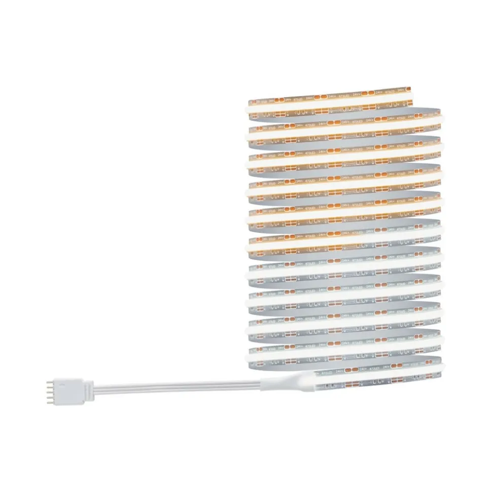 Paulmann LED-strip MaxLED 1000 basissæt, 3 m, sølv, CCT