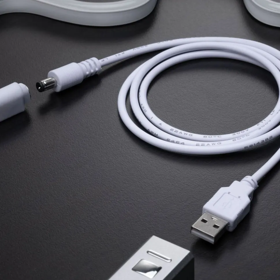 Paulmann LED-strip Neon Colorflex USB 1 m grøn