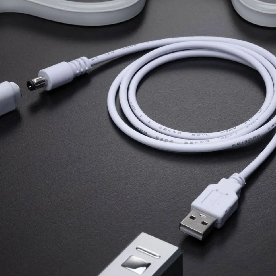 Paulmann LED-strip Neon Colorflex USB 1 m blå