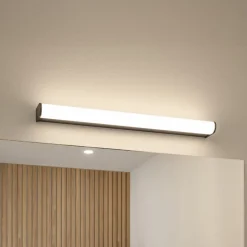 Paulmann LED-væglampe Arneb, sort, 59 cm 3.000 K IP44