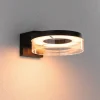 Paulmann LED-væglampe Capera, antracit, CCT, IP44