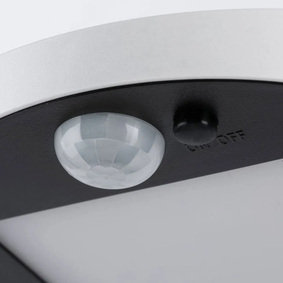 Paulmann LED-væglampe med solcelle Ryse, hvid