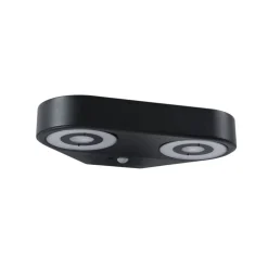 Paulmann LED-væglampe Silma antracit 2 lyskilder IP44