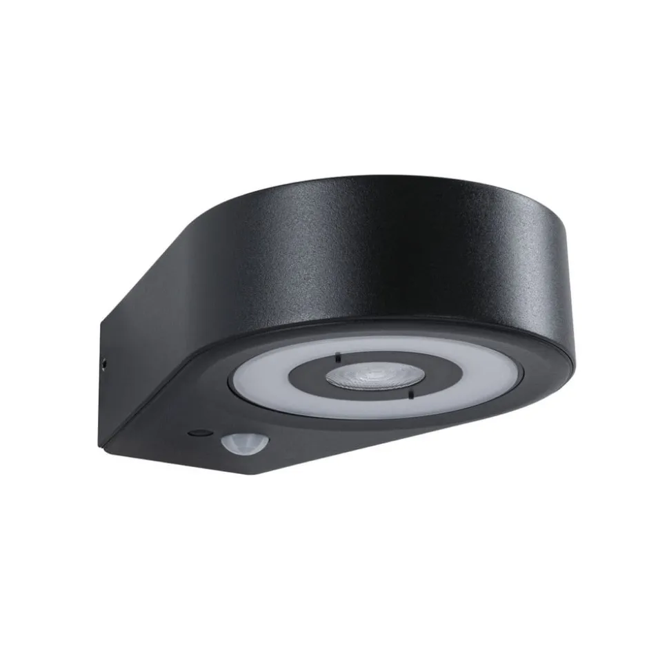 Paulmann LED-væglampe Silma antracit 1 lyskilde IP44