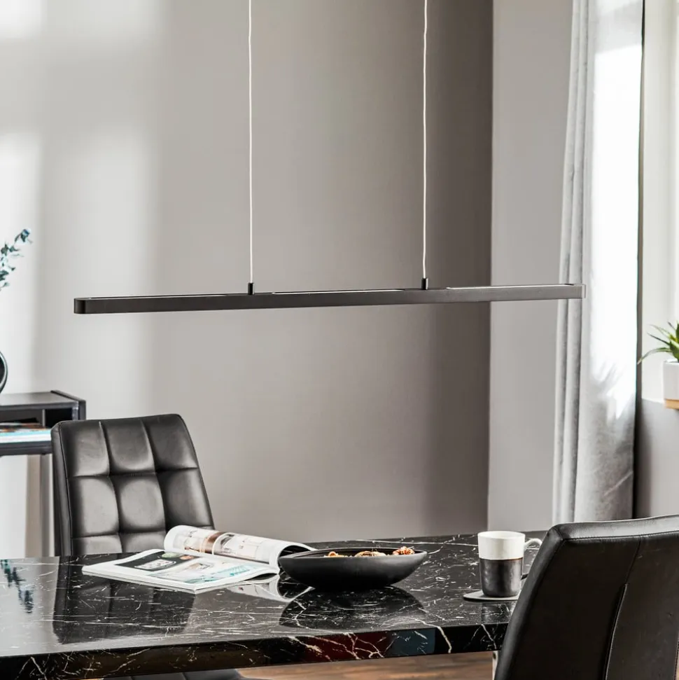 Paulmann Lento LED-pendel sort dæmpbar Up-&Downlight
