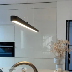 Paulmann Lento LED-pendel sort dæmpbar Up-&Downlight