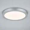 Paulmann Lunar LED-panel, rundt, Ø 30 cm, krom