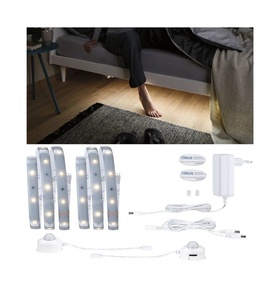 Paulmann MaxLED 250 Comfort Set dobbeltseng 2 x 1m