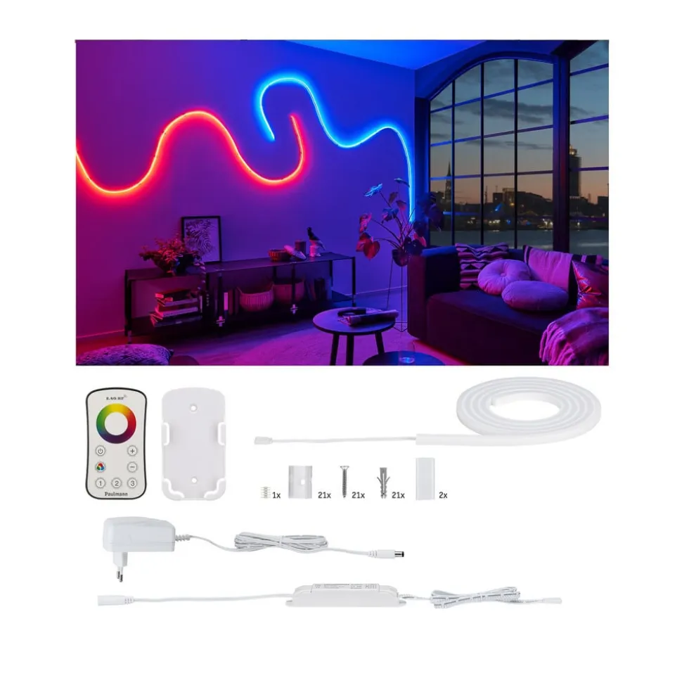 Paulmann MaxLED Flow basissæt RGB 1,5 m