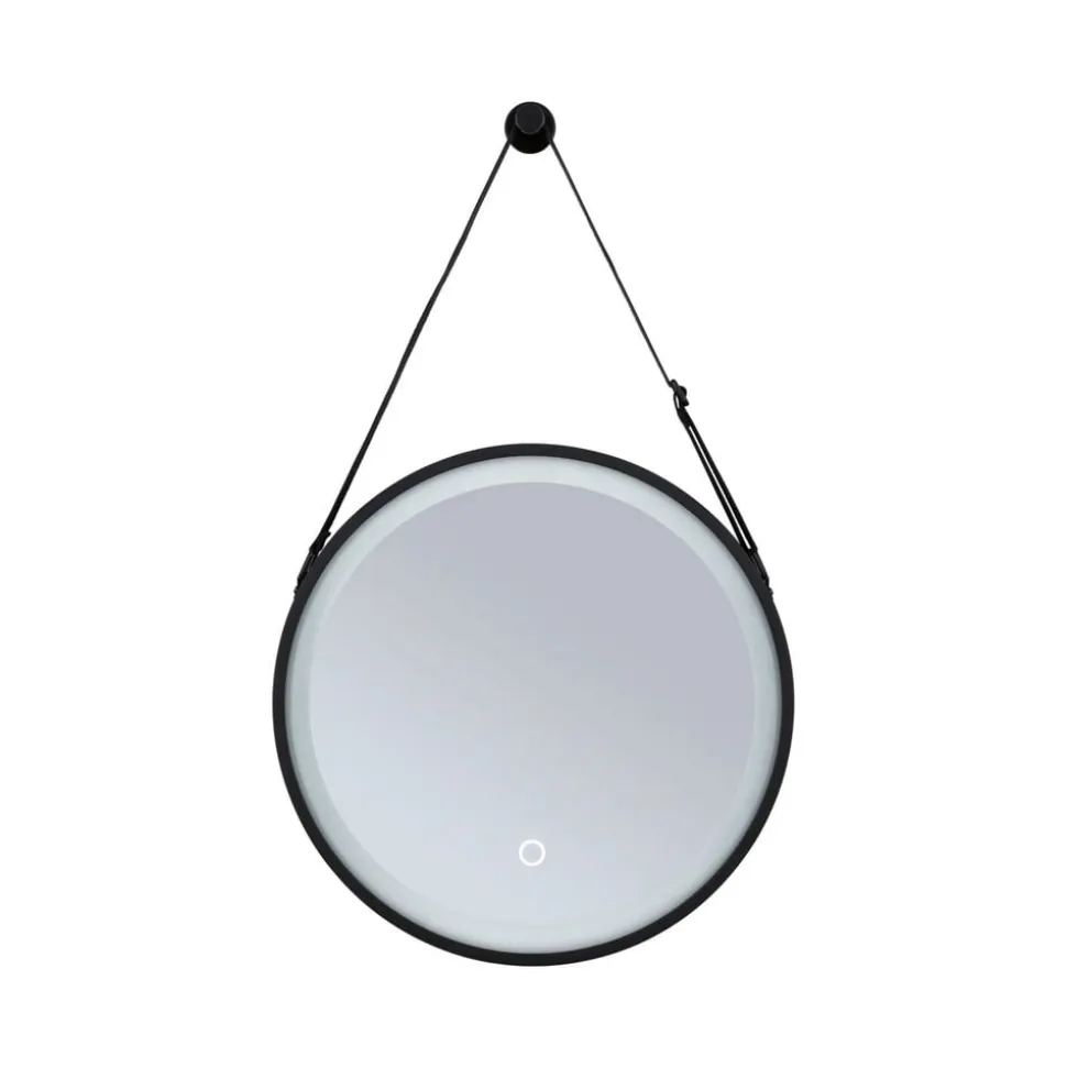 Paulmann Miro LED-hængespejl CCT Ø40cm Framelight