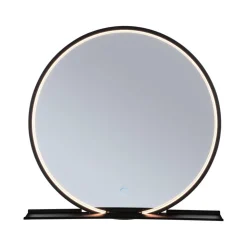 Paulmann Miro LED-vægspejl CCT Ø50cm Framelight