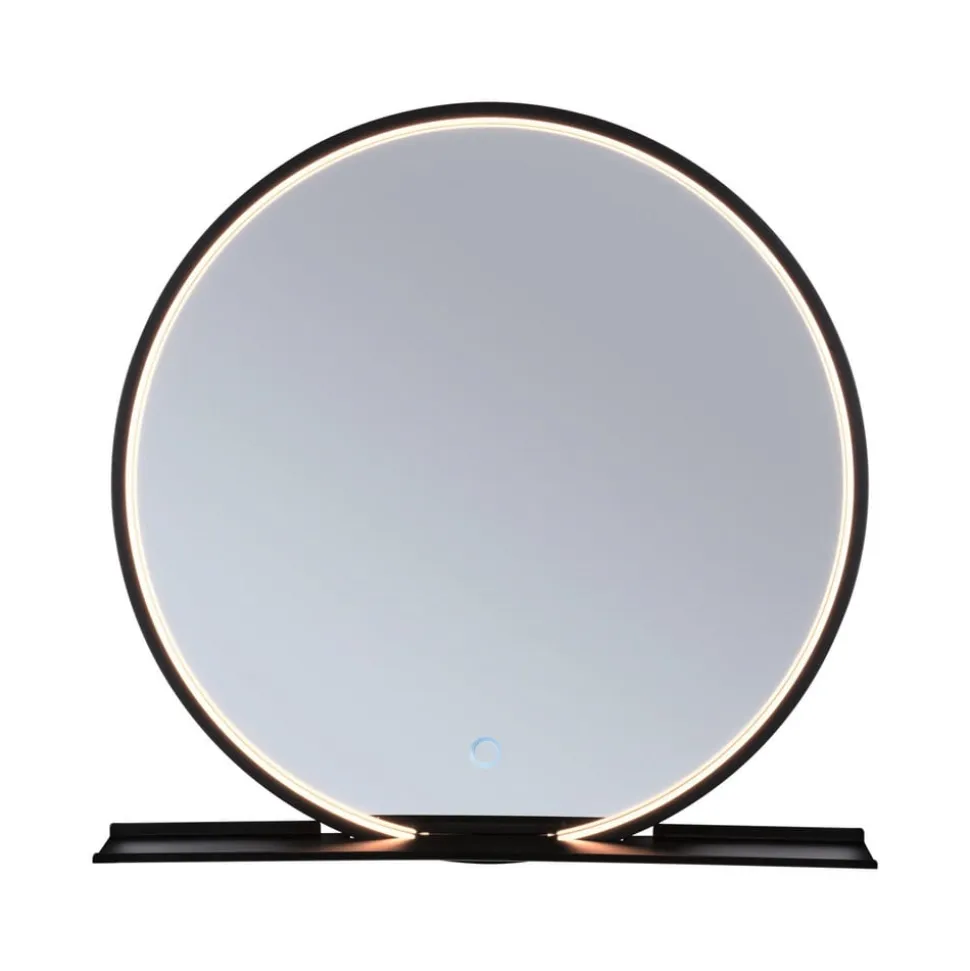 Paulmann Miro LED-vægspejl CCT Ø50cm Framelight