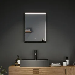 Paulmann Miro LED-vægspejl CCT 62x45 Baggrundsbelysning