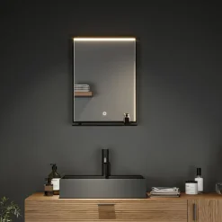 Paulmann Miro LED-vægspejl CCT 62x45 Baggrundsbelysning