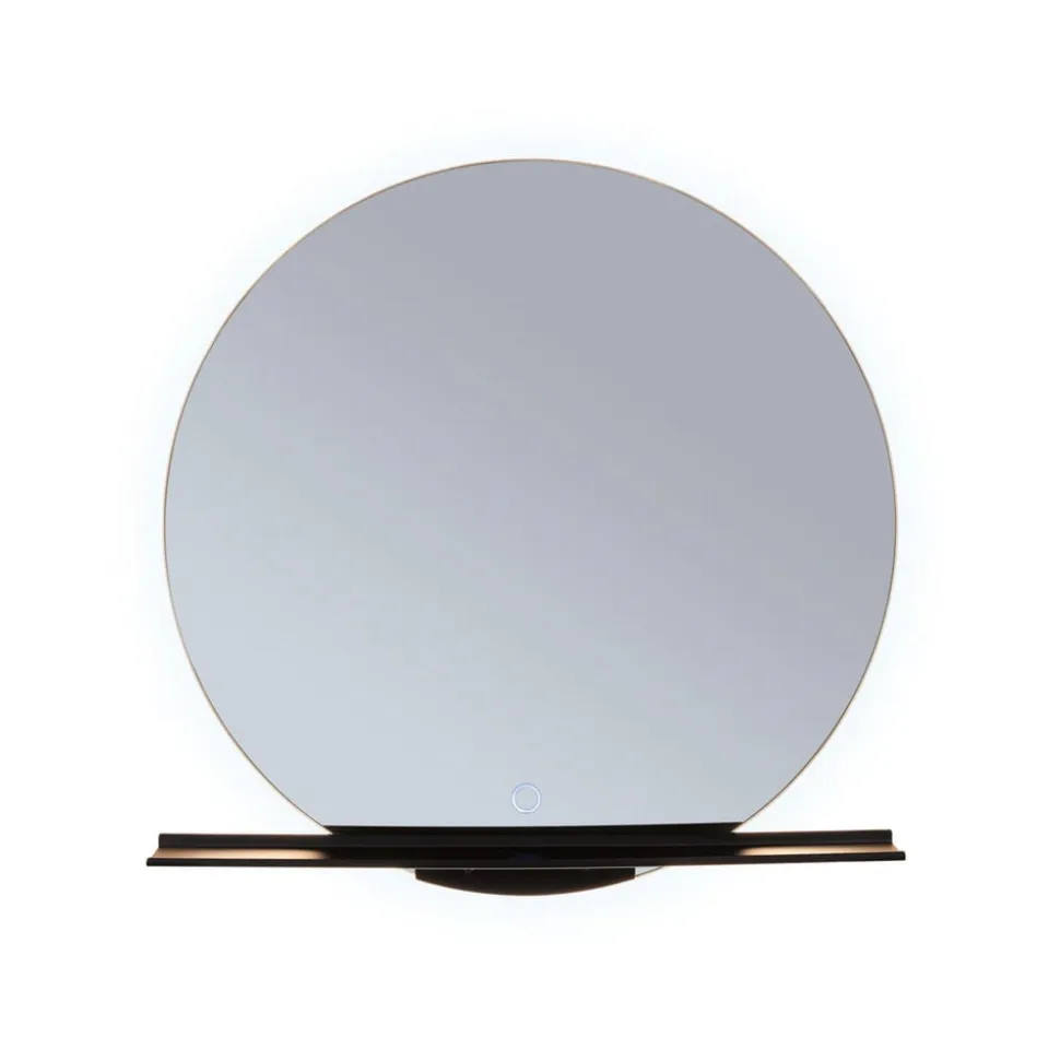 Paulmann Miro LED-vægspejl CCT Ø50cm Baggrundsbelysning