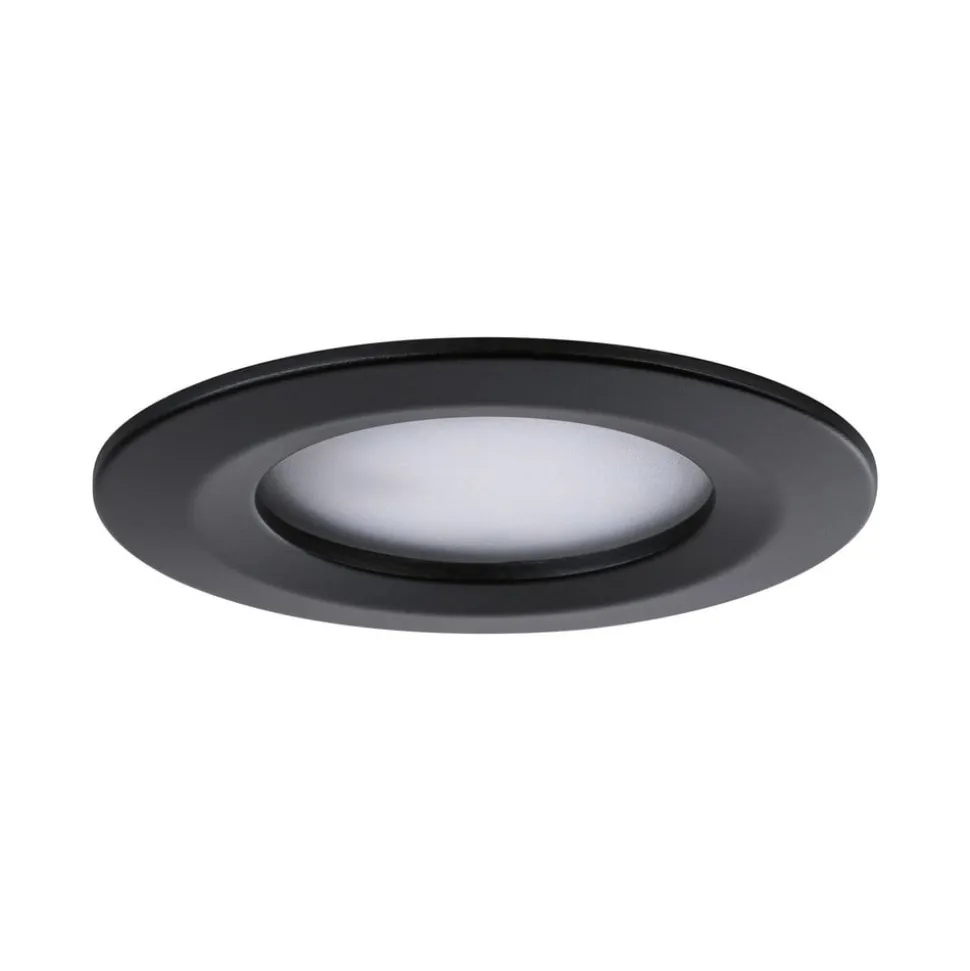 Paulmann Nova Coin 3 stk, rund, 3Stepdim, sort