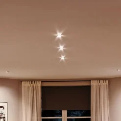 Paulmann Nova LED indbygningslampe 3stk. stiv jern