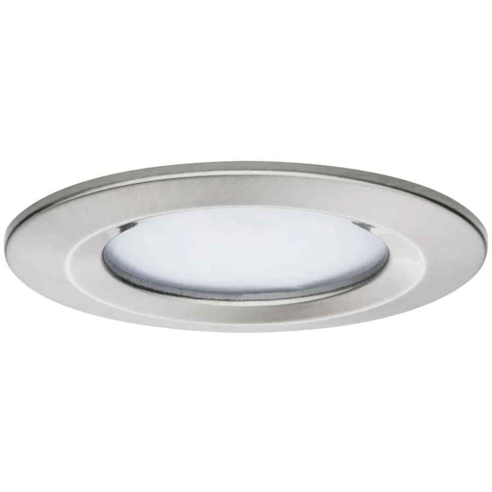 Paulmann Nova LED indbygningslampe 3stk. stiv jern