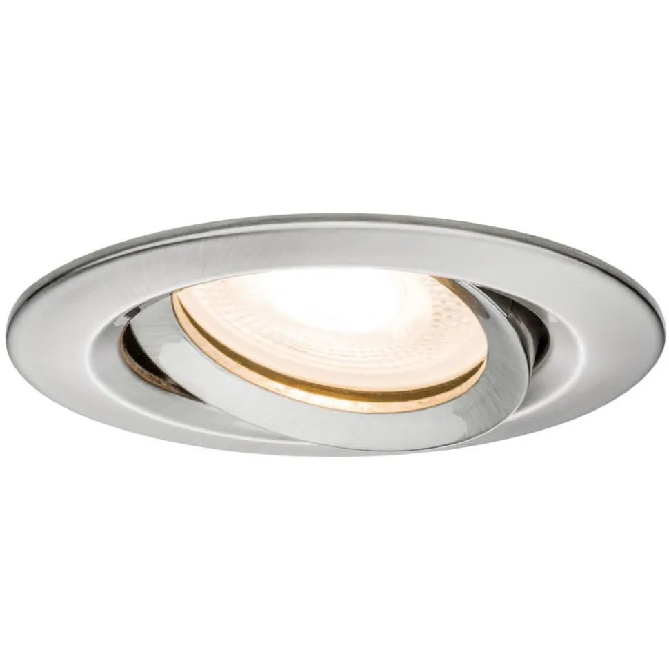 Paulmann Nova LED-indbygningsspot, dæmpbar, IP65, jern