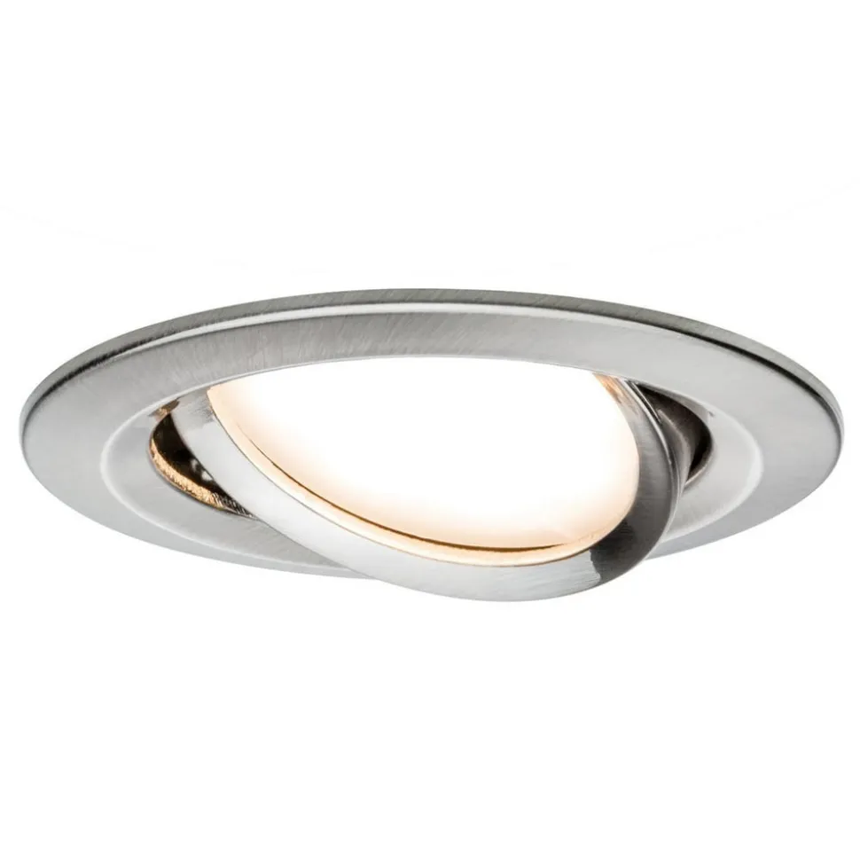 Paulmann Nova LED-spot 3 stk. drejelig, jern