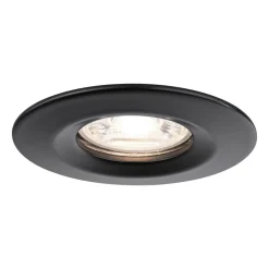 Paulmann Nova Mini indbygningsspot, 3, stift, sort