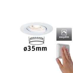 Paulmann Nova mini Plus indb.-spot easydim hvid