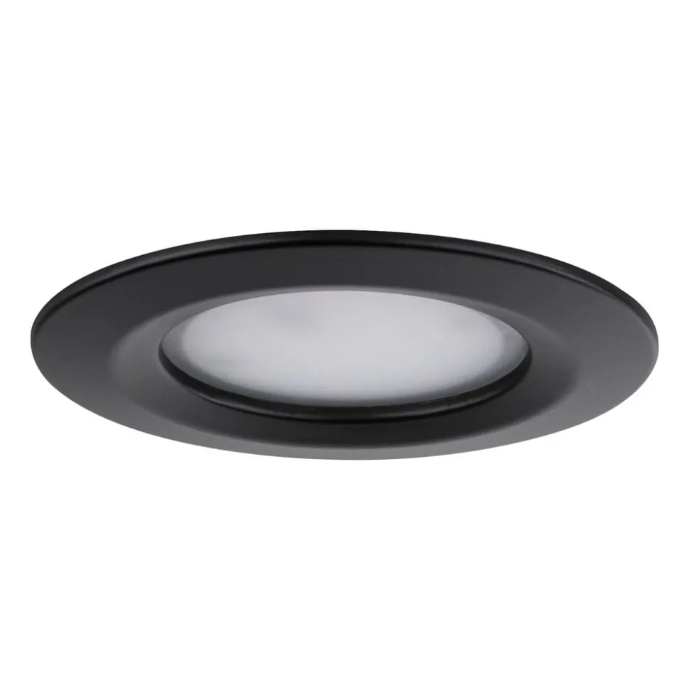 Paulmann Nova Plus Coin 3 stk IP44 2.700K sort