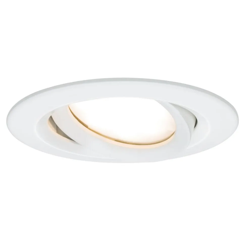 Paulmann Nova Plus LED-spot, rundt, hvidt