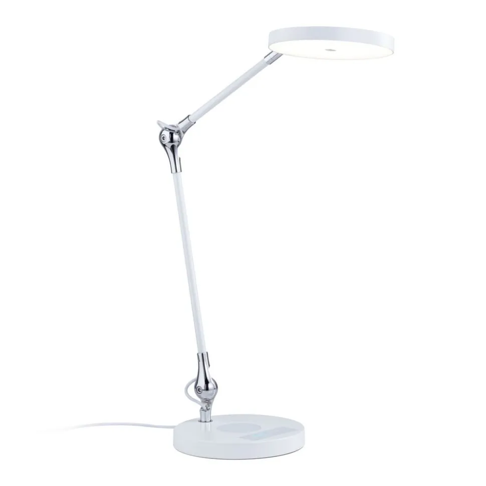 Paulmann Numis LED-bordlampe ladefunktion, hvid