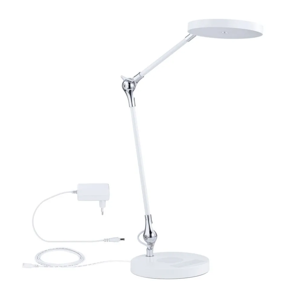 Paulmann Numis LED-bordlampe ladefunktion, hvid
