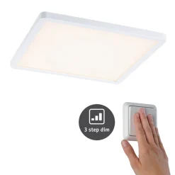 Paulmann panel Areo 830 kantet hvid 3stepdim 23cm