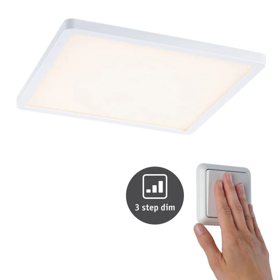 Paulmann panel Areo 830 kantet hvid 3stepdim 23cm